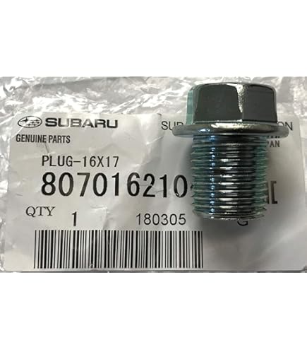 32103AA080 Front and Rear Differential Oil Drain Screw Pan